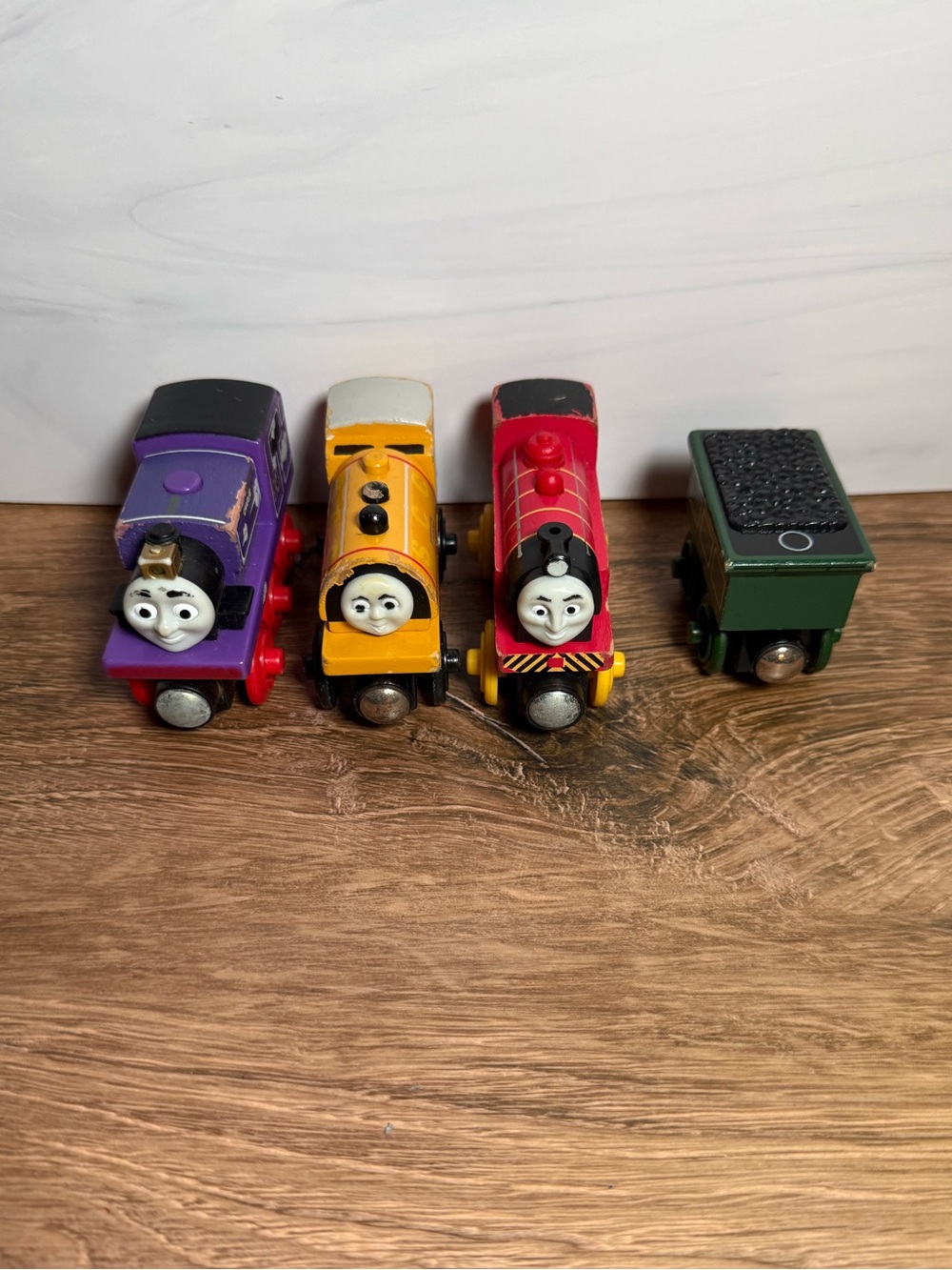 Thomas & Friends Wooden Railway Train Lot Victor Bill Charlie Tender